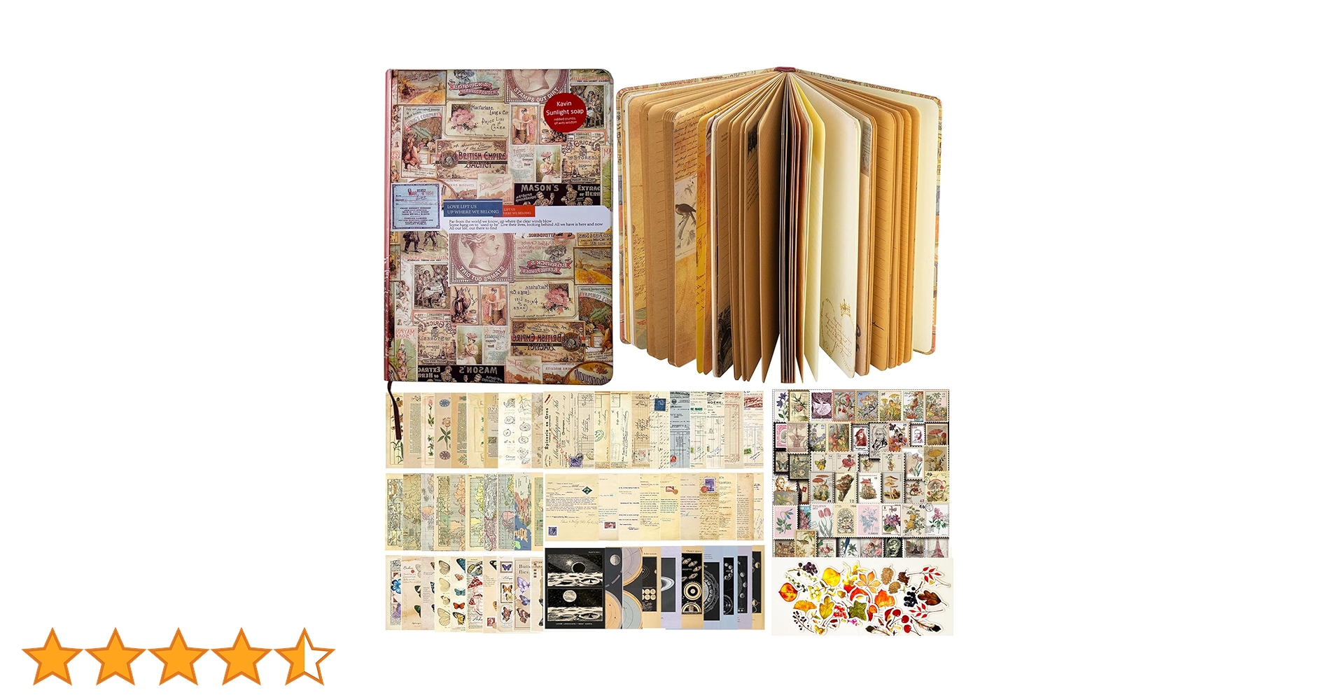 ヴィンテージ風ジャンクジャーナル♡t41 ヴィンテージ風ジャンクジャーナル♡t41 ヴィンテージ風ジャンク